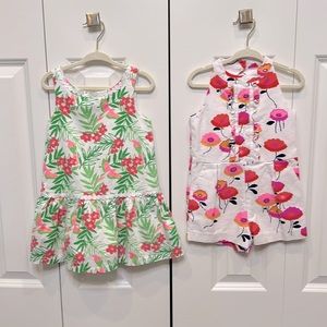 Janie and Jack Dress and Romper Bundle | 2T